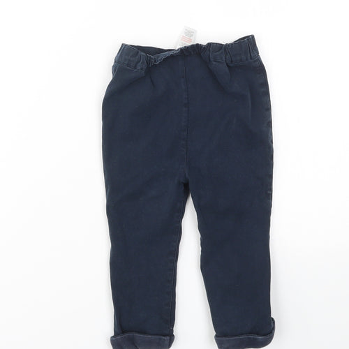 TU Boys Blue   Capri Trousers Size 12-18 Months
