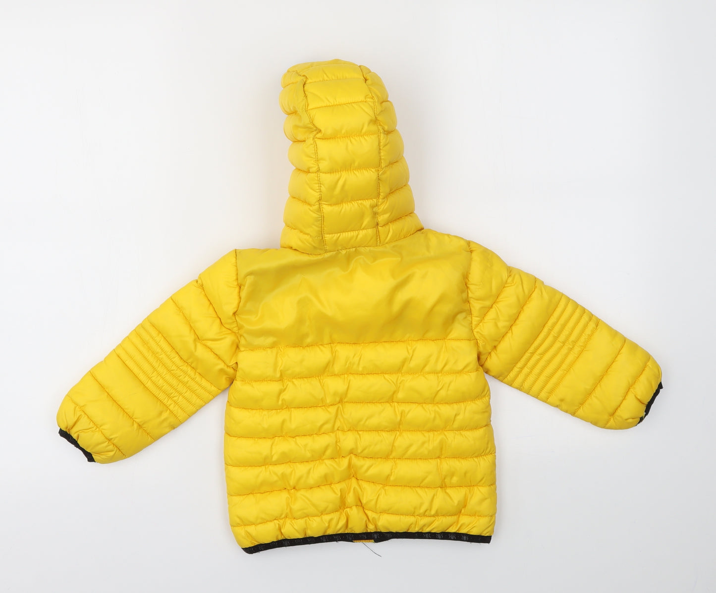 River Island Boys Yellow   Basic Jacket Coat Size 2-3 Years