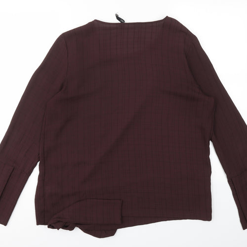 NEXT Womens Red   Basic Blouse Size 14