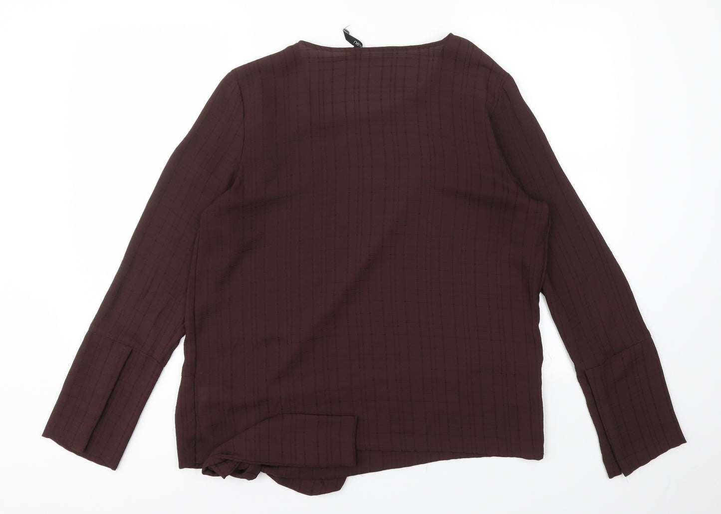 NEXT Womens Red   Basic Blouse Size 14