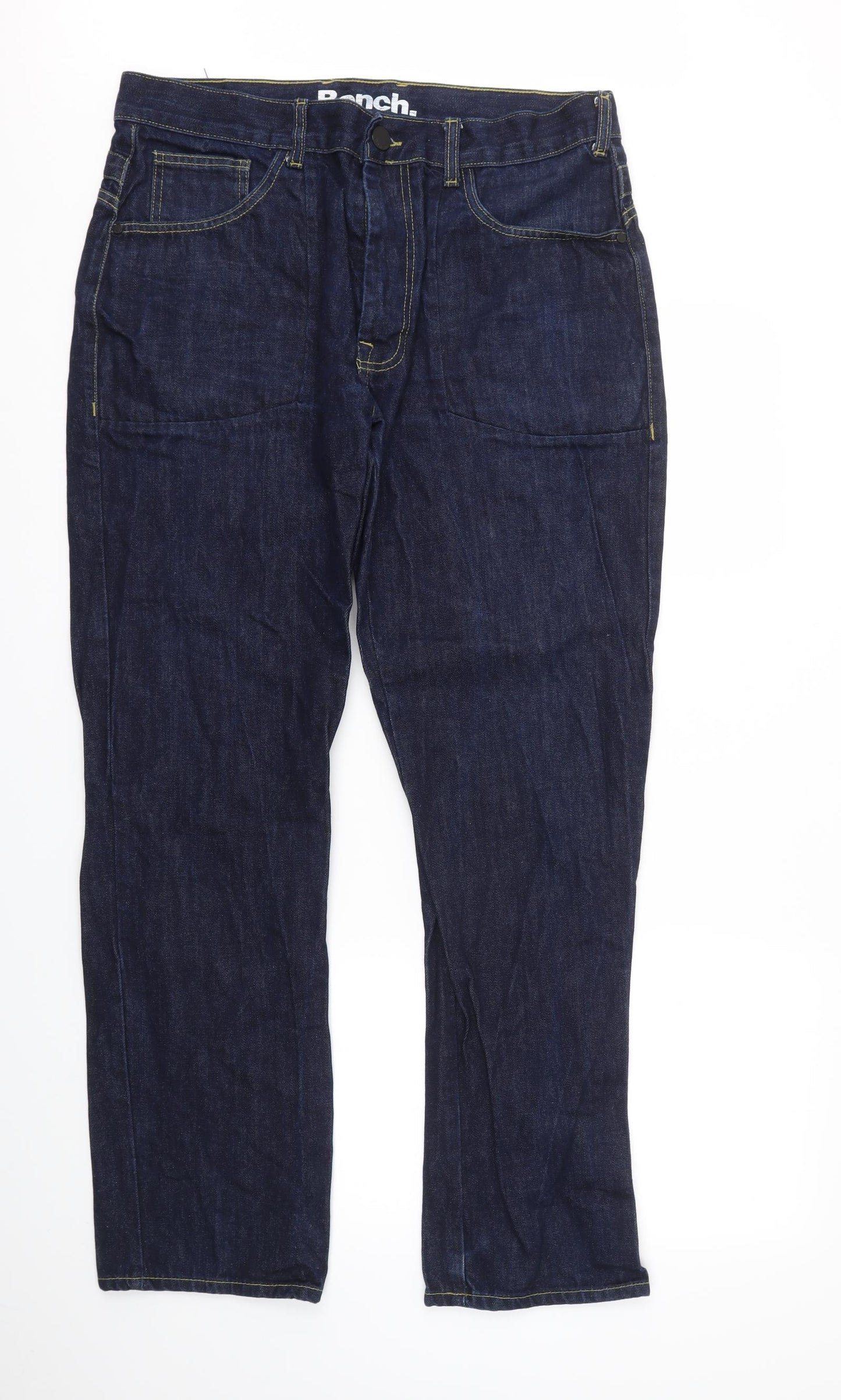 Bench Womens Blue   Straight Jeans Size 36 in L32 in