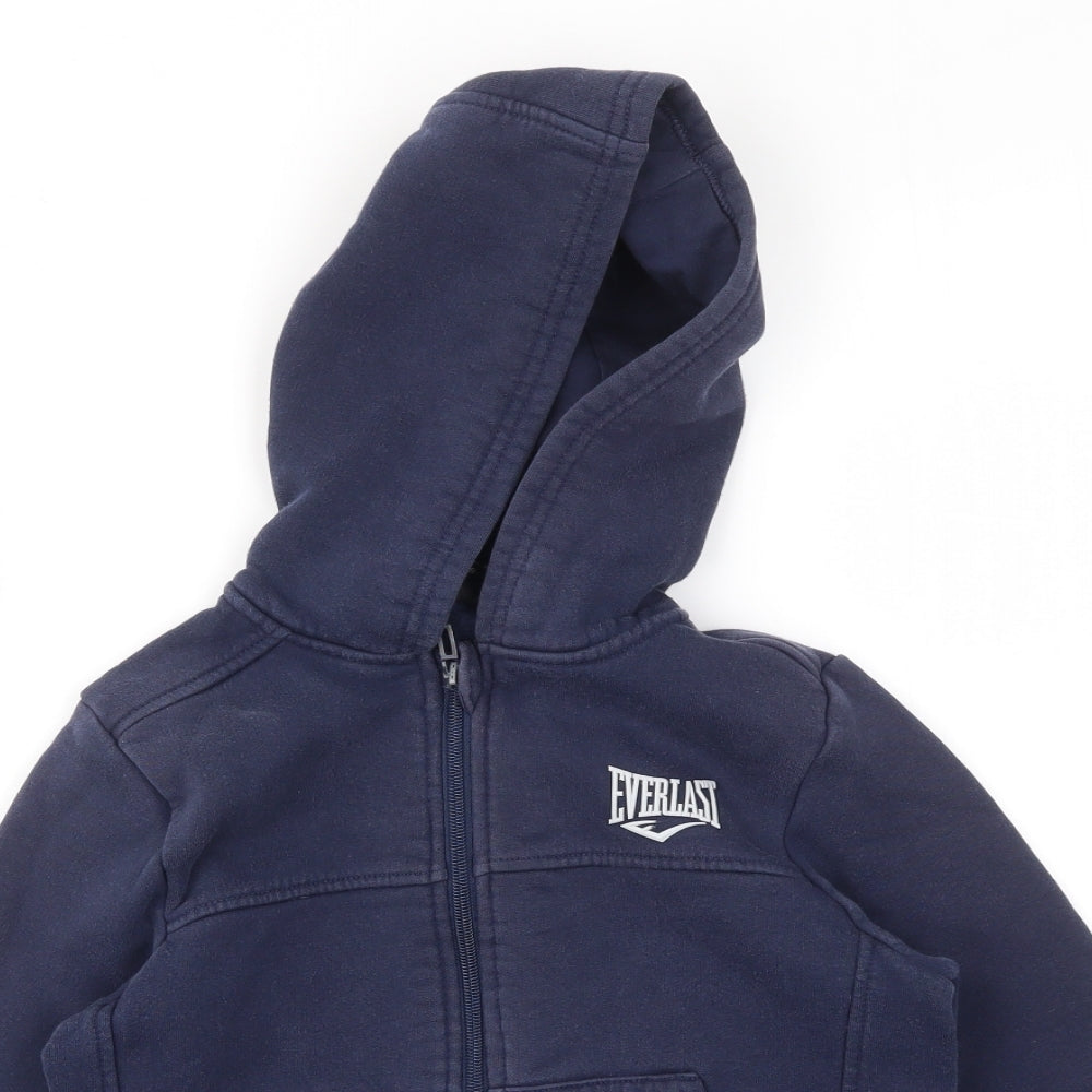 Everlast Boys Blue   Full Zip Jumper Size 7-8 Years