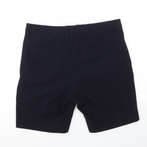 H&M Womens Blue   Cut-Off Shorts Size 32