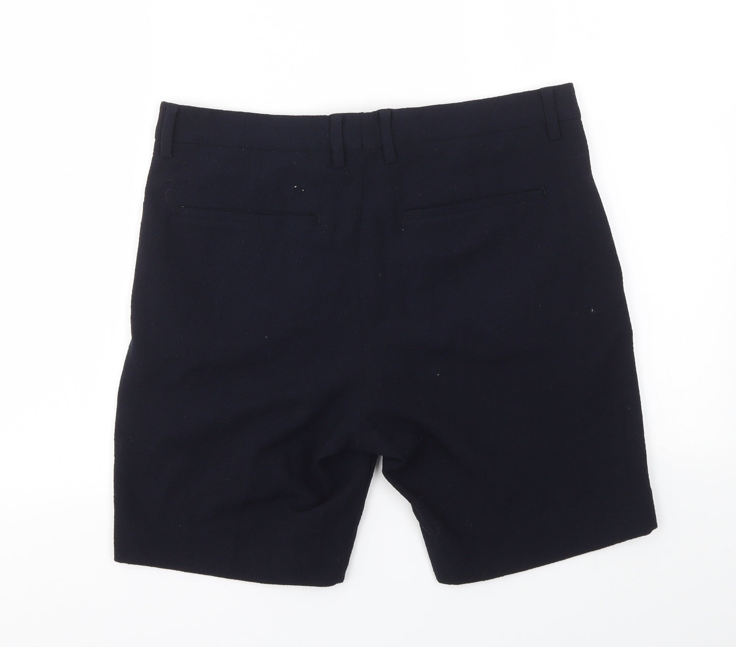 H&M Womens Blue   Cut-Off Shorts Size 32