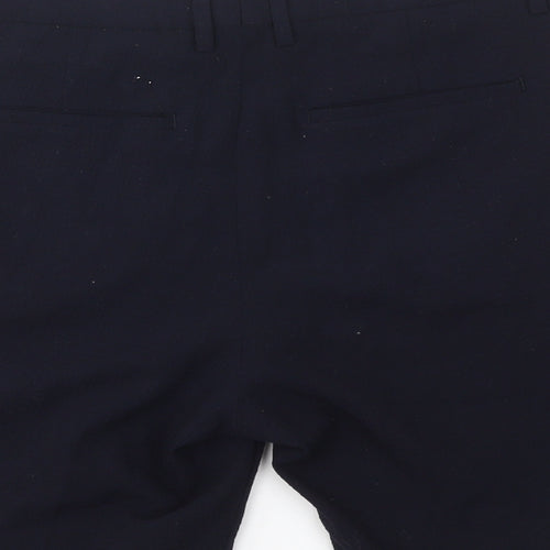 H&M Womens Blue   Cut-Off Shorts Size 32