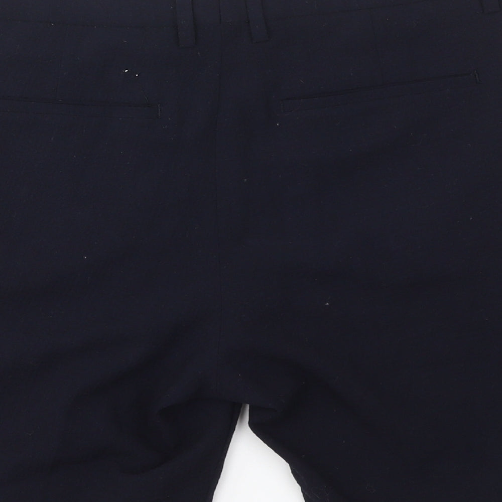 H&M Womens Blue   Cut-Off Shorts Size 32