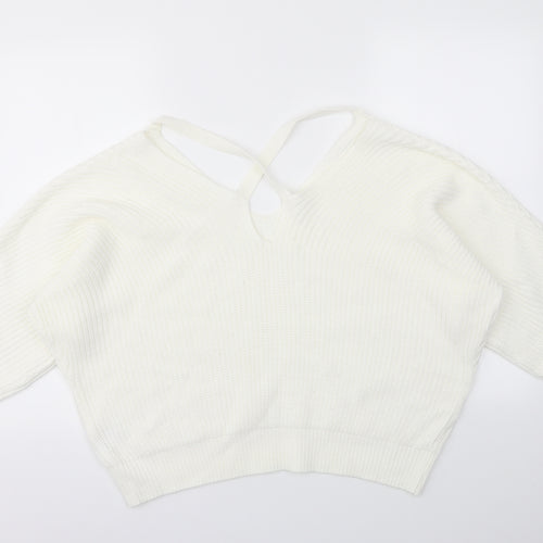 SHEIN  Womens Ivory   Pullover Jumper Size S