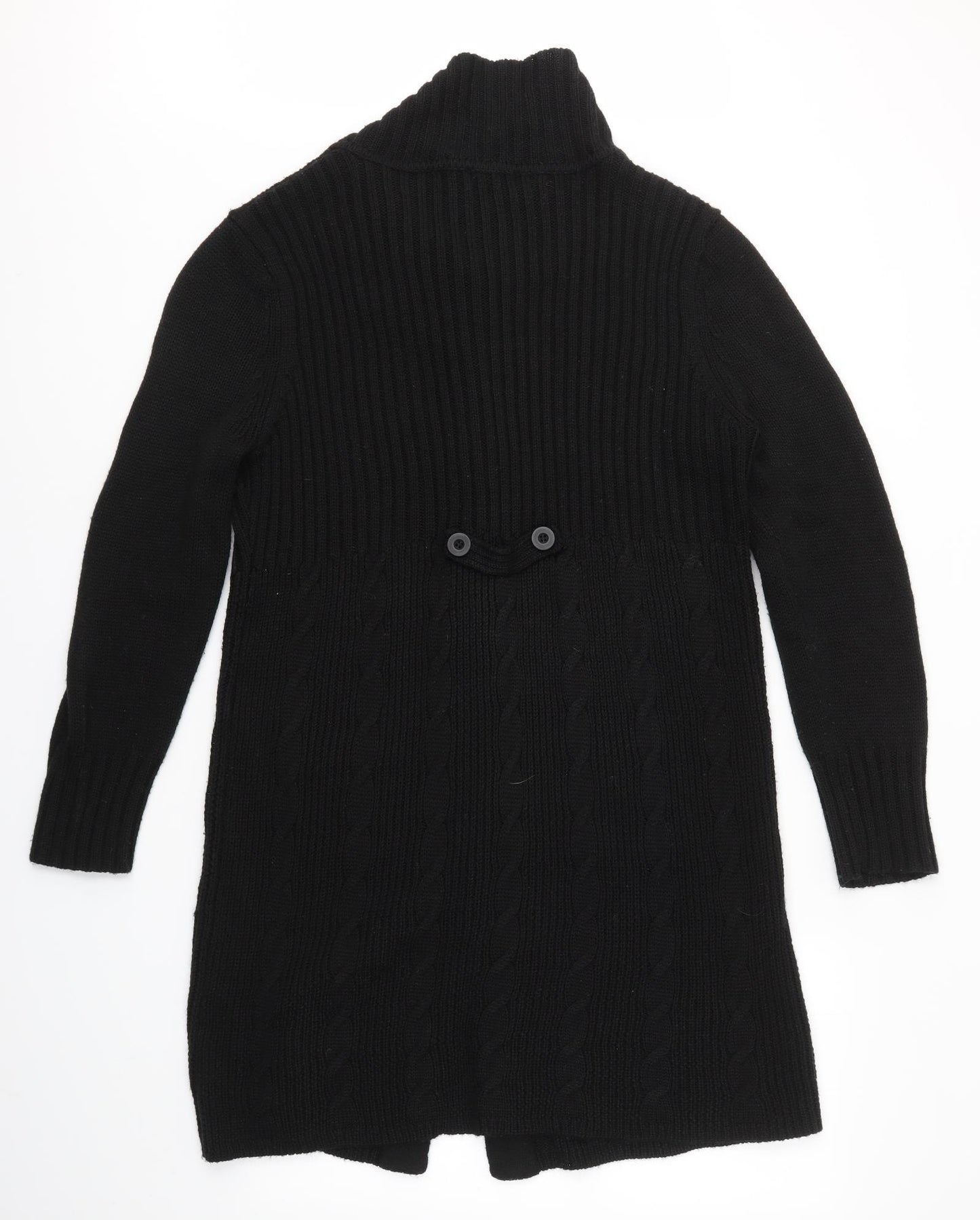 PORNODORO  Womens Black   Cardigan Jumper Size 16