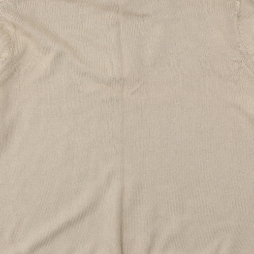 Cotton Traders Mens Beige   Pullover Sweatshirt Size M