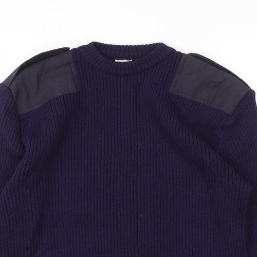 Preworn Girls Blue   Pullover Sweatshirt Size L