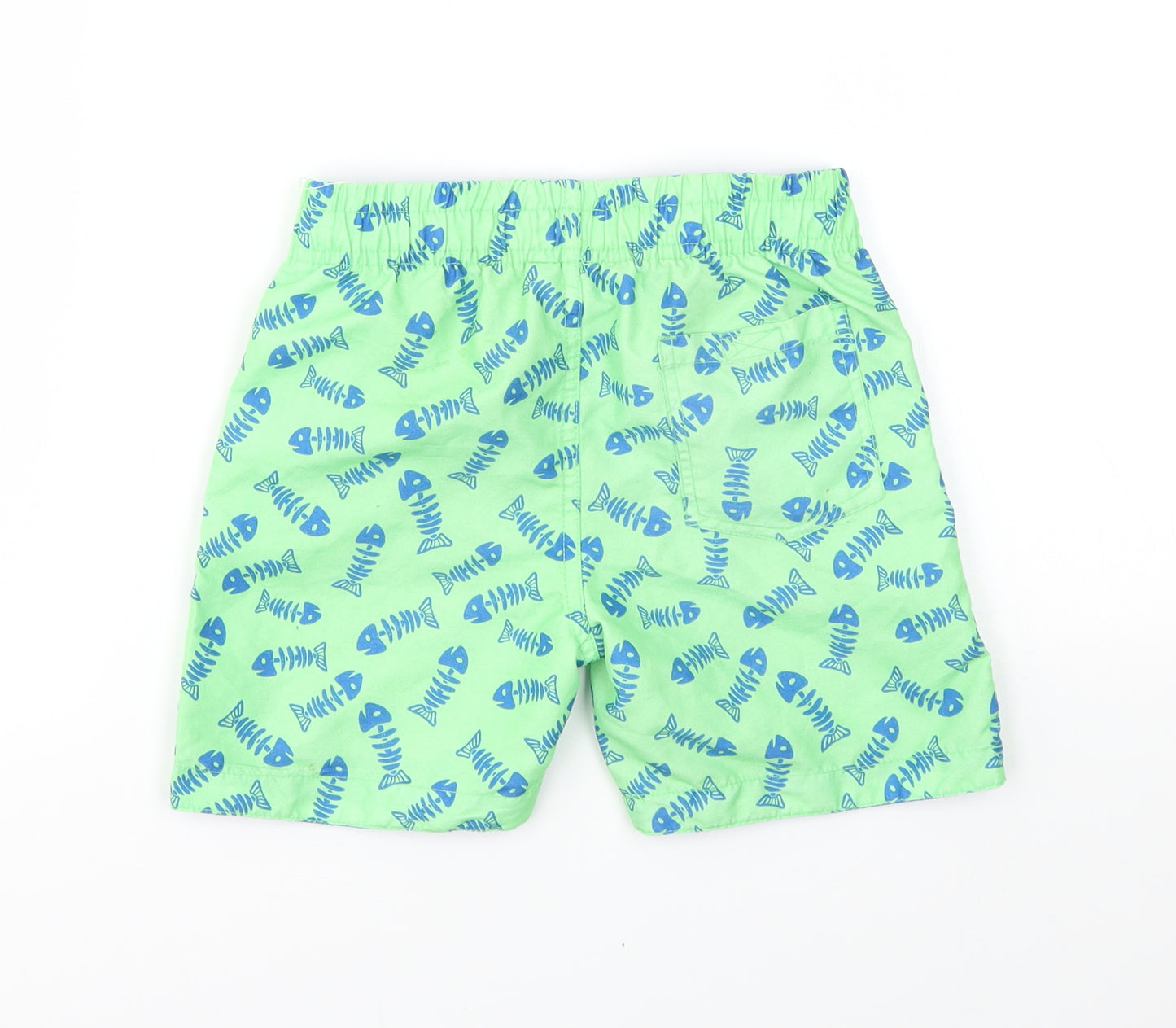 REBEL  Boys Multicoloured Geometric  Sweat Shorts Size 4-5 Years