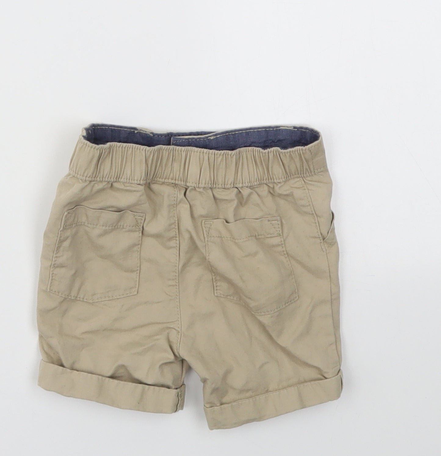 FRED &FLO Boys Beige   Capri Trousers Size 6-9 Months