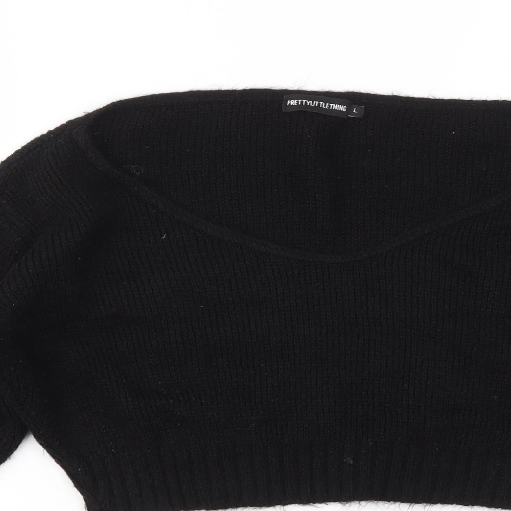 pretty little thing  Womens Black   Pullover Jumper Size L