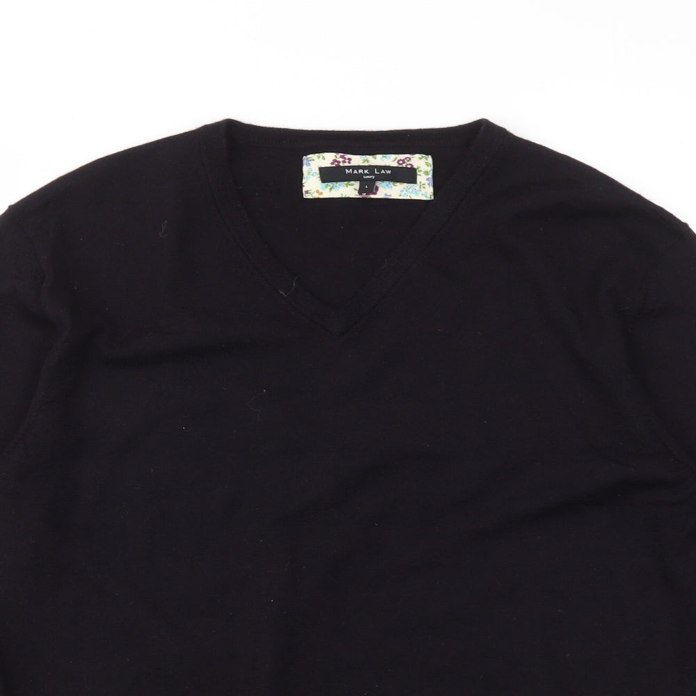 MARK LAW  Mens Blue   Pullover Sweatshirt Size L