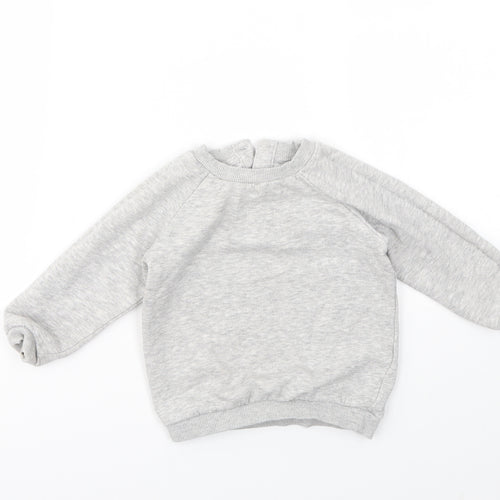 Nutmeg Girls Green   Pullover Jumper Size 9-12 Months
