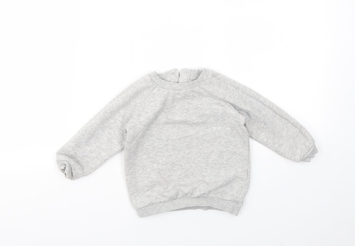 Nutmeg Girls Green   Pullover Jumper Size 9-12 Months