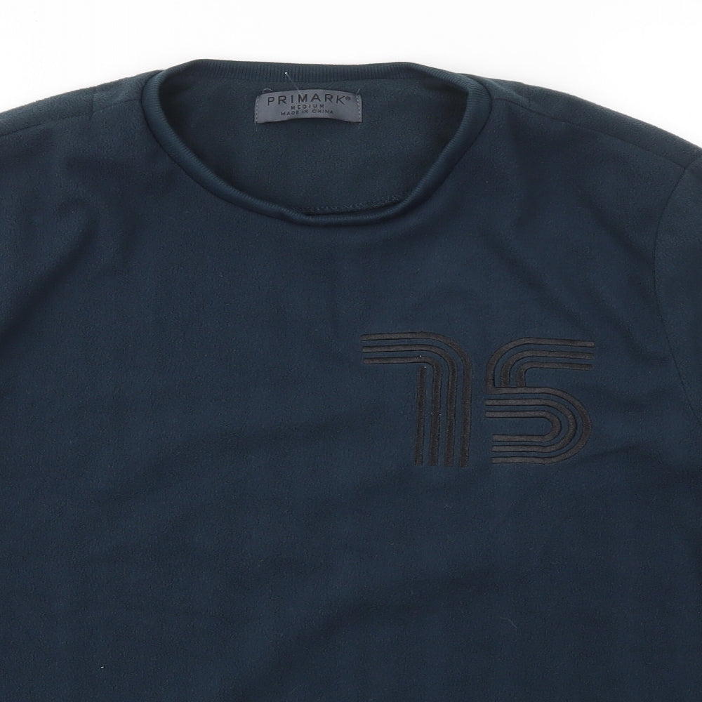 Primark Mens Blue   Pullover Sweatshirt Size M