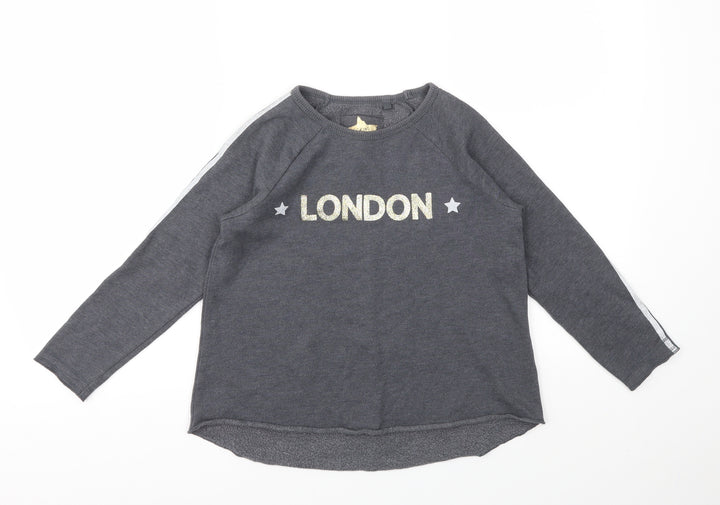 NEXT Girls Green Pullover Jumper Size 8 Years
