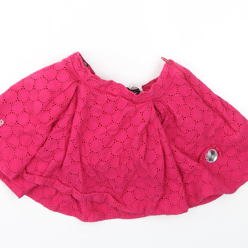RYKIEL Girls Pink   Flare Skirt Size 6 Years