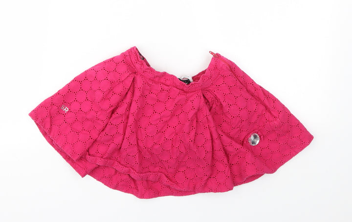 RYKIEL Girls Pink   Flare Skirt Size 6 Years
