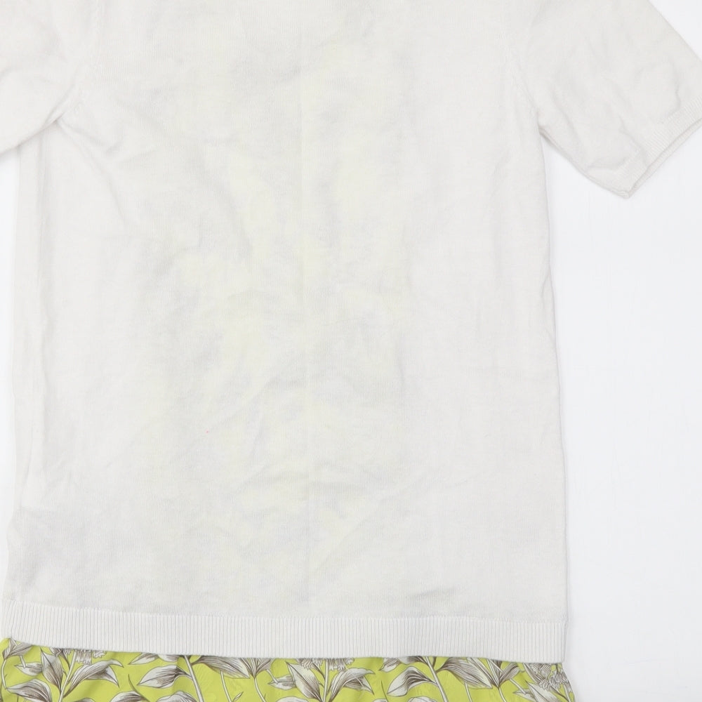 NEXT Womens Multicoloured Floral  Basic T-Shirt Size 8