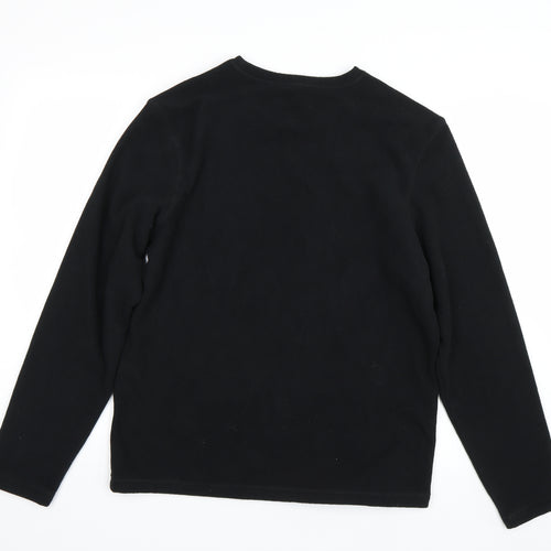 Preworn Mens Black    Pyjama Top Size M