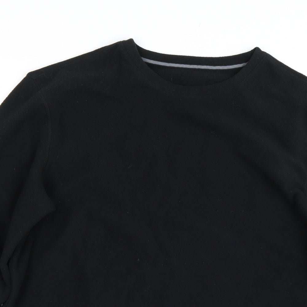 Preworn Mens Black    Pyjama Top Size M