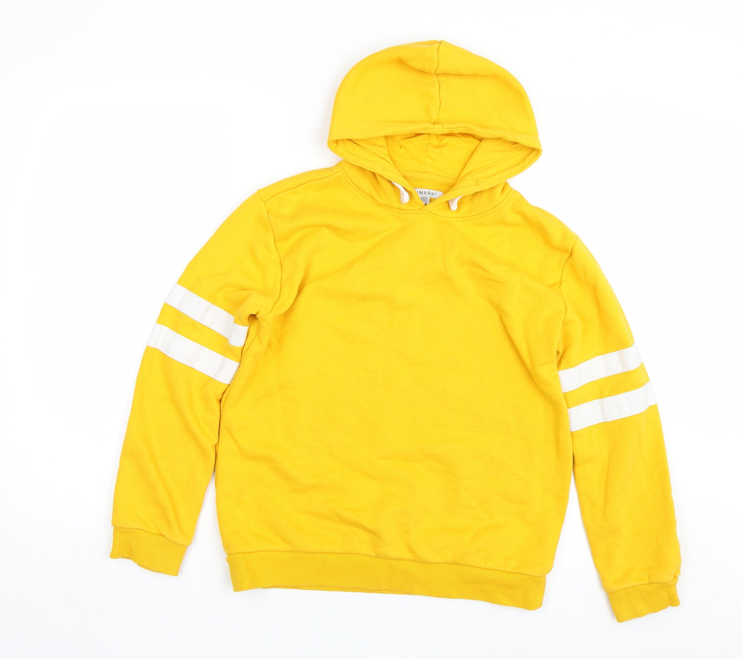 Primark Girls Yellow   Pullover Hoodie Size 12-13 Years