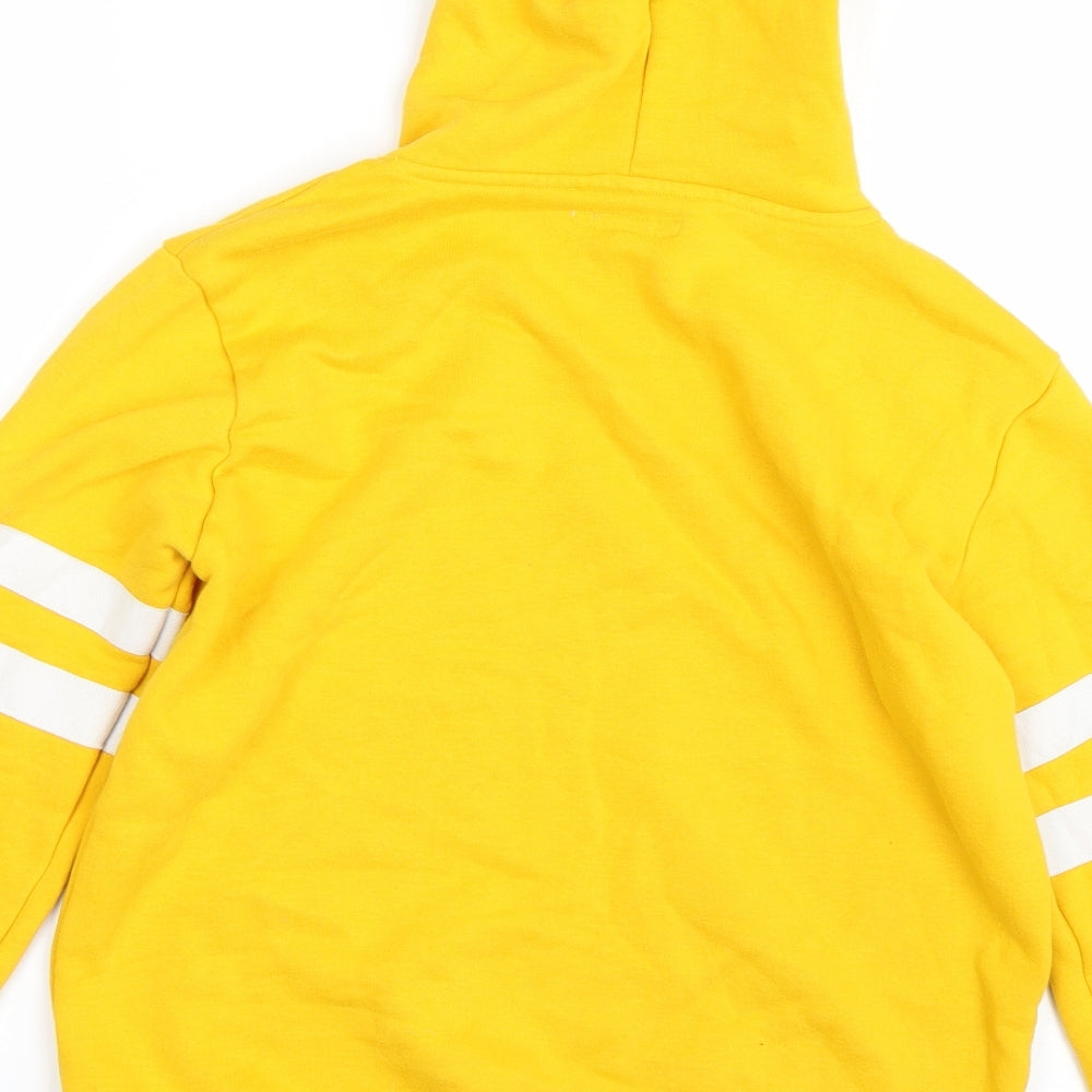 Primark Girls Yellow   Pullover Hoodie Size 12-13 Years