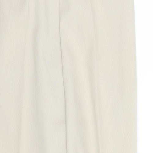 Saria of Manchester Womens Beige   Trousers  Size 12 L24 in