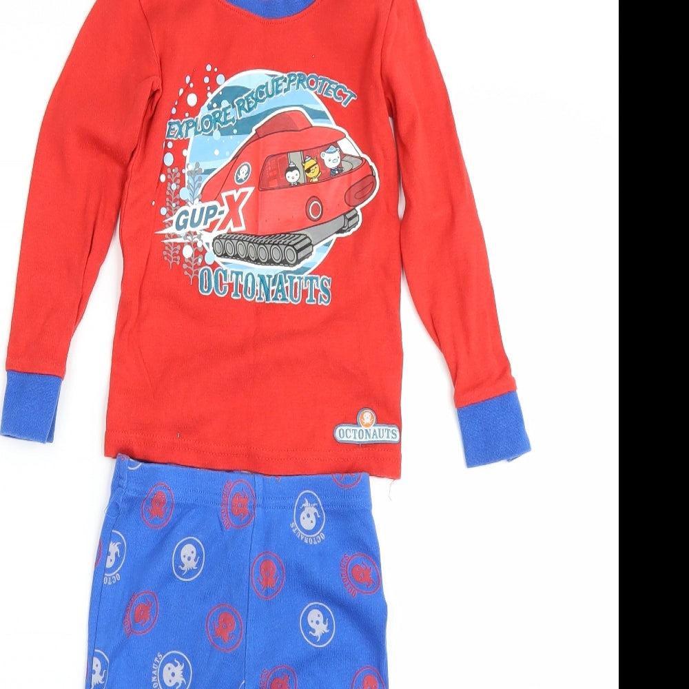 M&S Boys Multicoloured    Pyjama Set Size 2-3 Years  - Octonauts