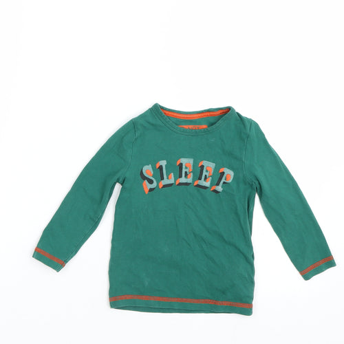 M&S Boys Green   Cami Pyjama Top Size 12-18 Months