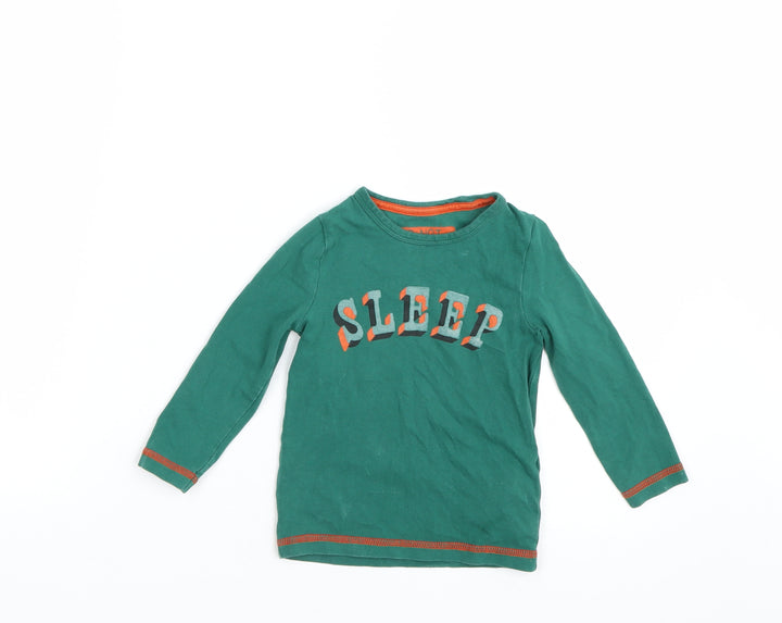 M&S Boys Green Cami Pyjama Top Size 12-18 Months