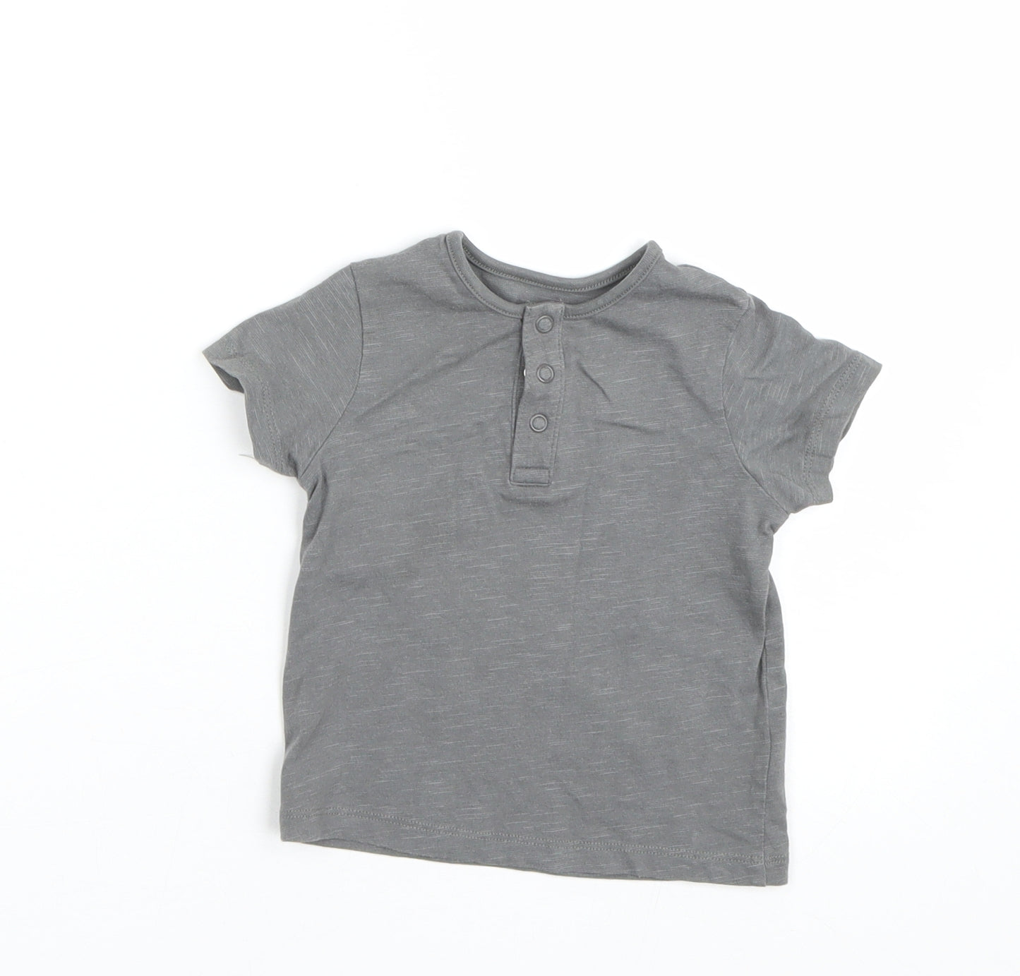 TU Girls Grey   Basic T-Shirt Size 9-12 Months