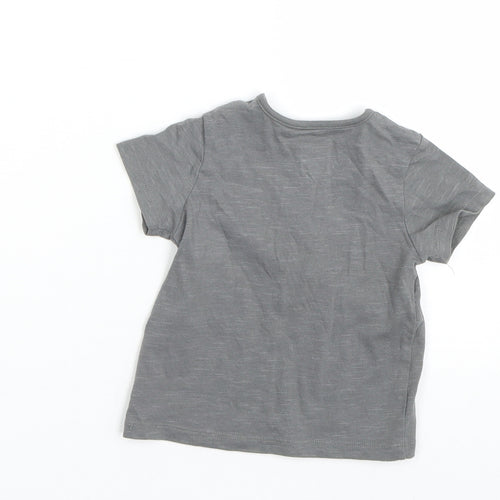 TU Girls Grey   Basic T-Shirt Size 9-12 Months