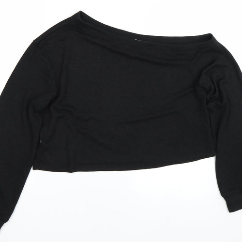 Loungeable Womens Black   Pullover Jumper Size 16