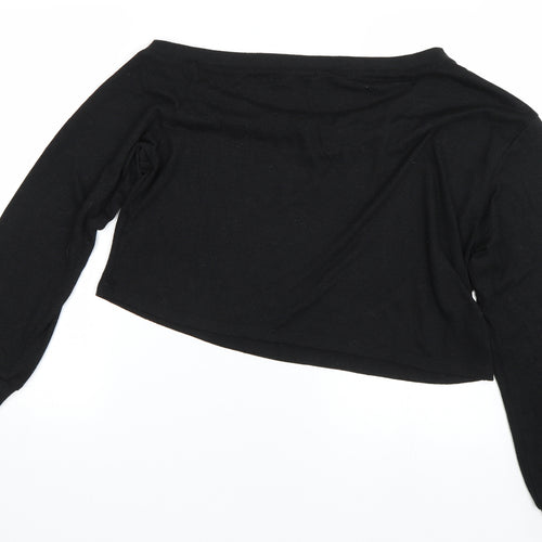 Loungeable Womens Black   Pullover Jumper Size 16