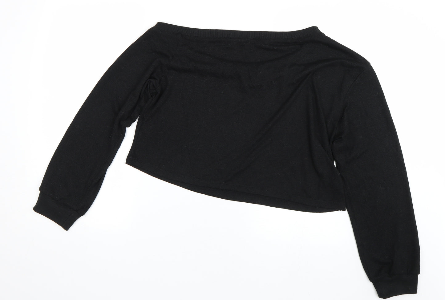 Loungeable Womens Black   Pullover Jumper Size 16