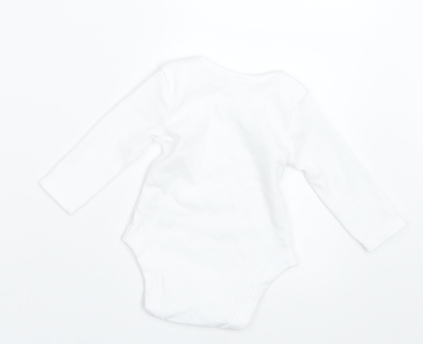 George Baby White   Basic T-Shirt Size 0-3 Months