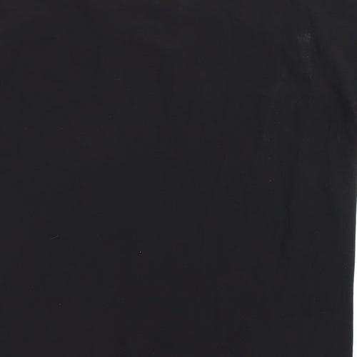 Boohoo Womens Black   Basic T-Shirt Size 10
