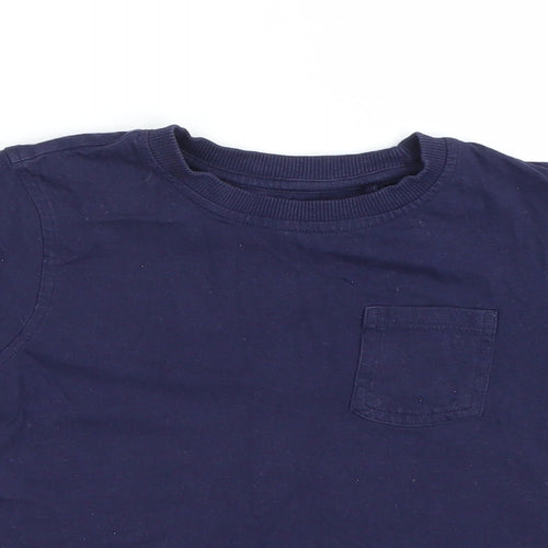 George Boys Blue   Basic T-Shirt Size 4-5 Years