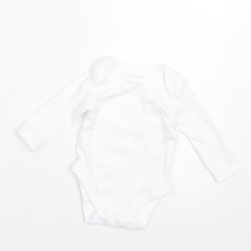 George Baby White   Basic T-Shirt Size 0-3 Months