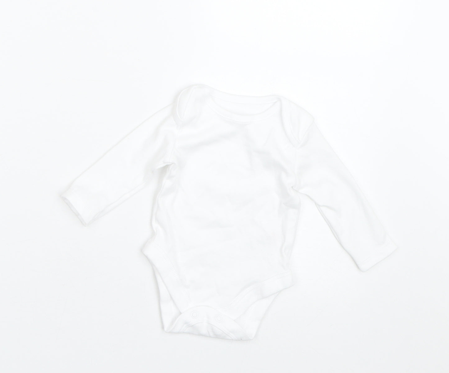 George Baby White   Basic T-Shirt Size 0-3 Months