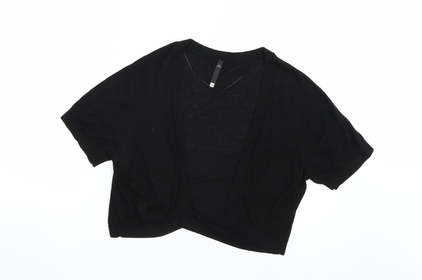 Woolworths Womens Black   Cape Jumper Size L