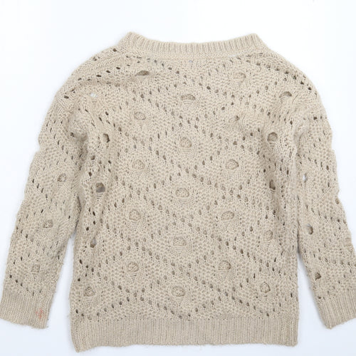 Atmosphere Womens Grey  Knit Pullover Jumper Size 8