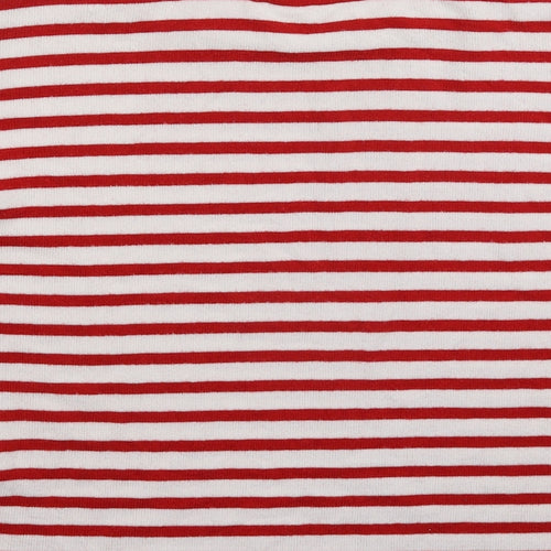 H&M Womens Multicoloured Striped Knit Pullover Jumper Size XS