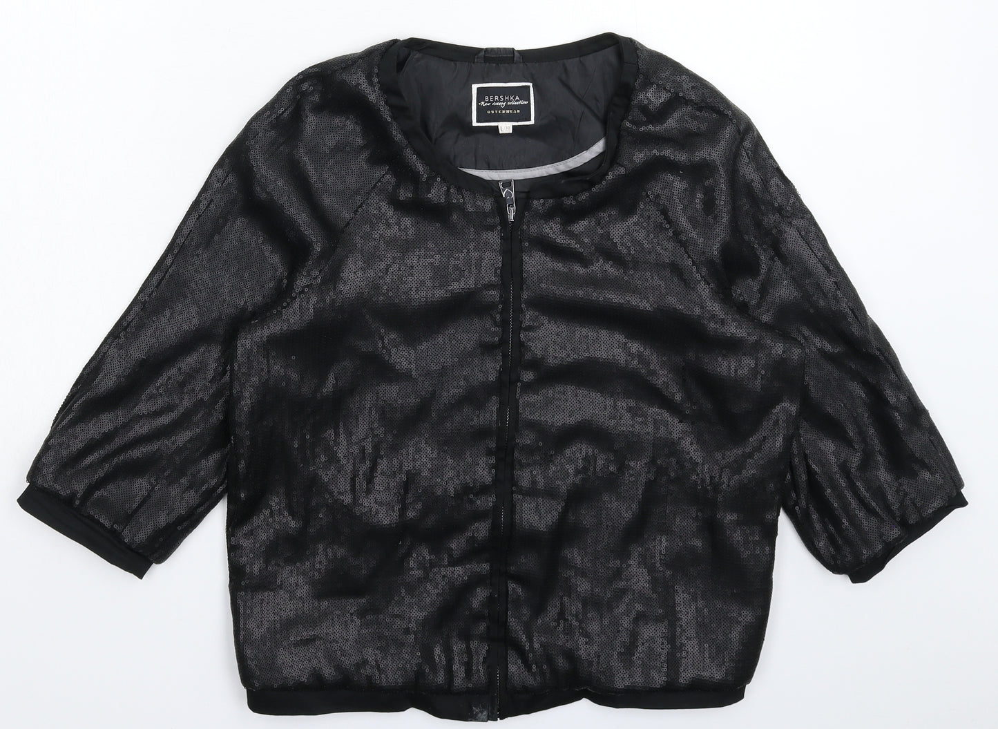 Bershka Womens Black   Jacket  Size L