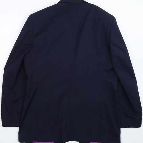 Greenwoods Mens Blue   Jacket Suit Jacket Size 44