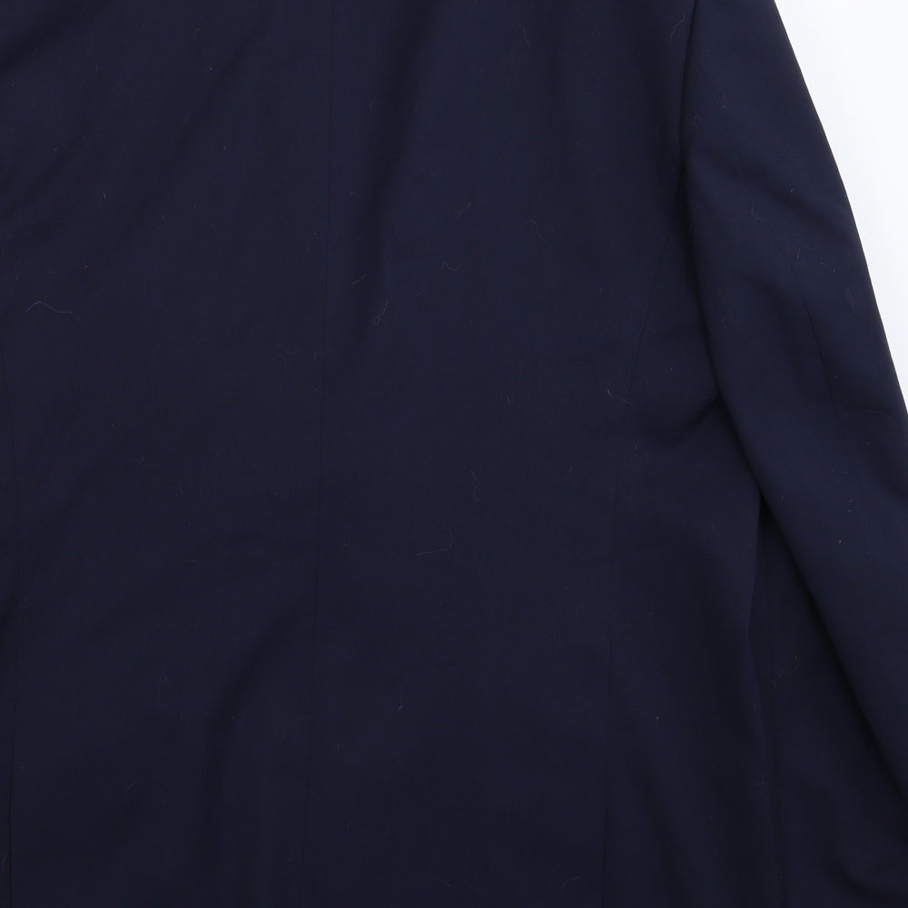 Greenwoods Mens Blue   Jacket Suit Jacket Size 44