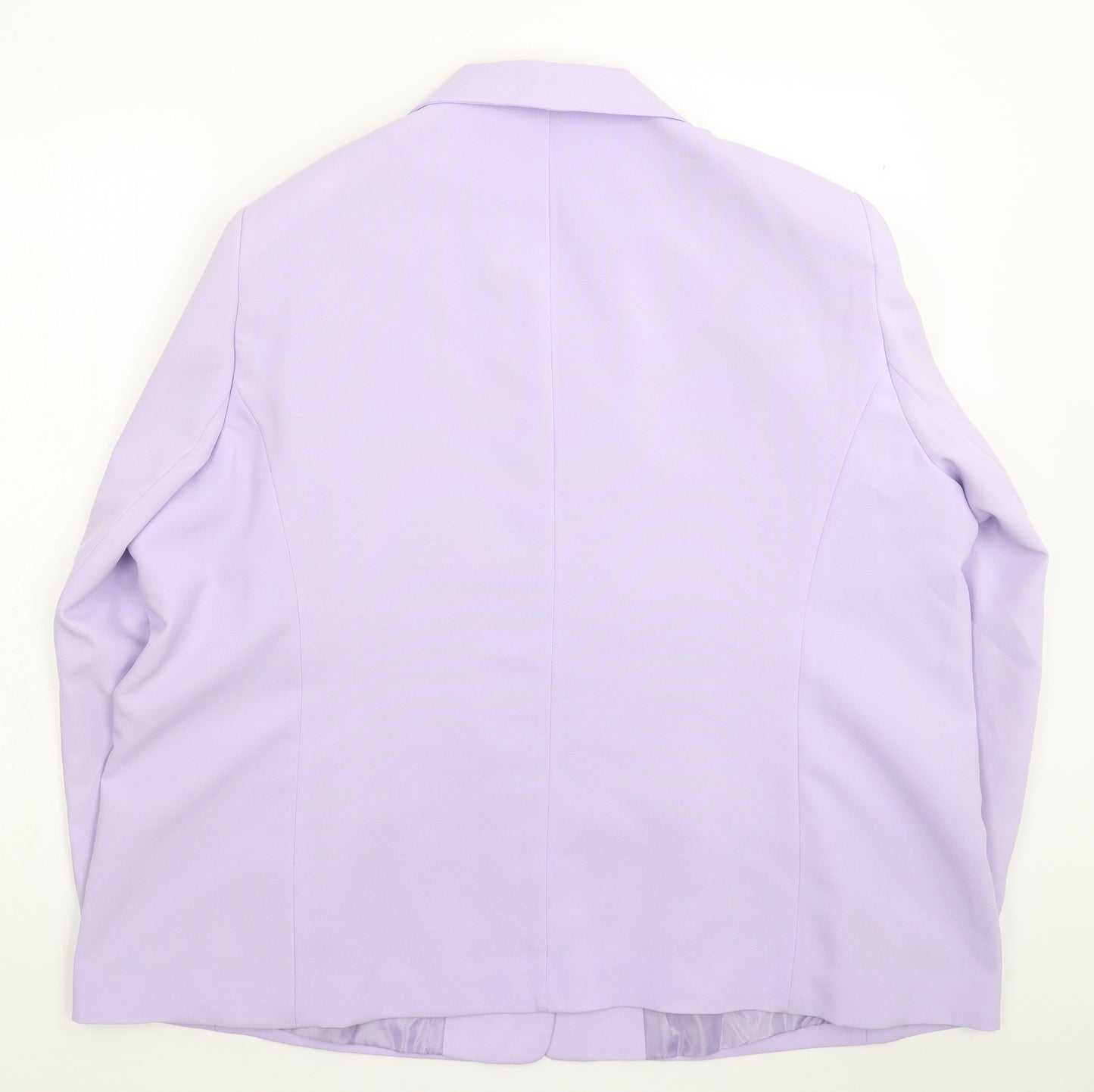 Classics Womens Purple   Jacket Suit Jacket Size 28
